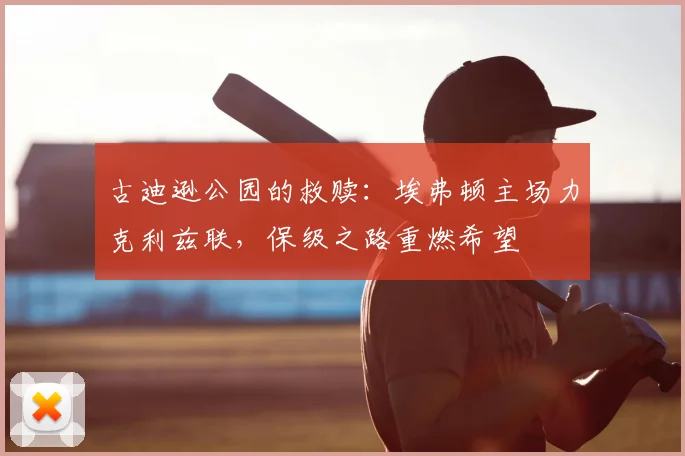 古迪逊公园的救赎:埃弗顿主场力克利兹联,保级之路重燃希望